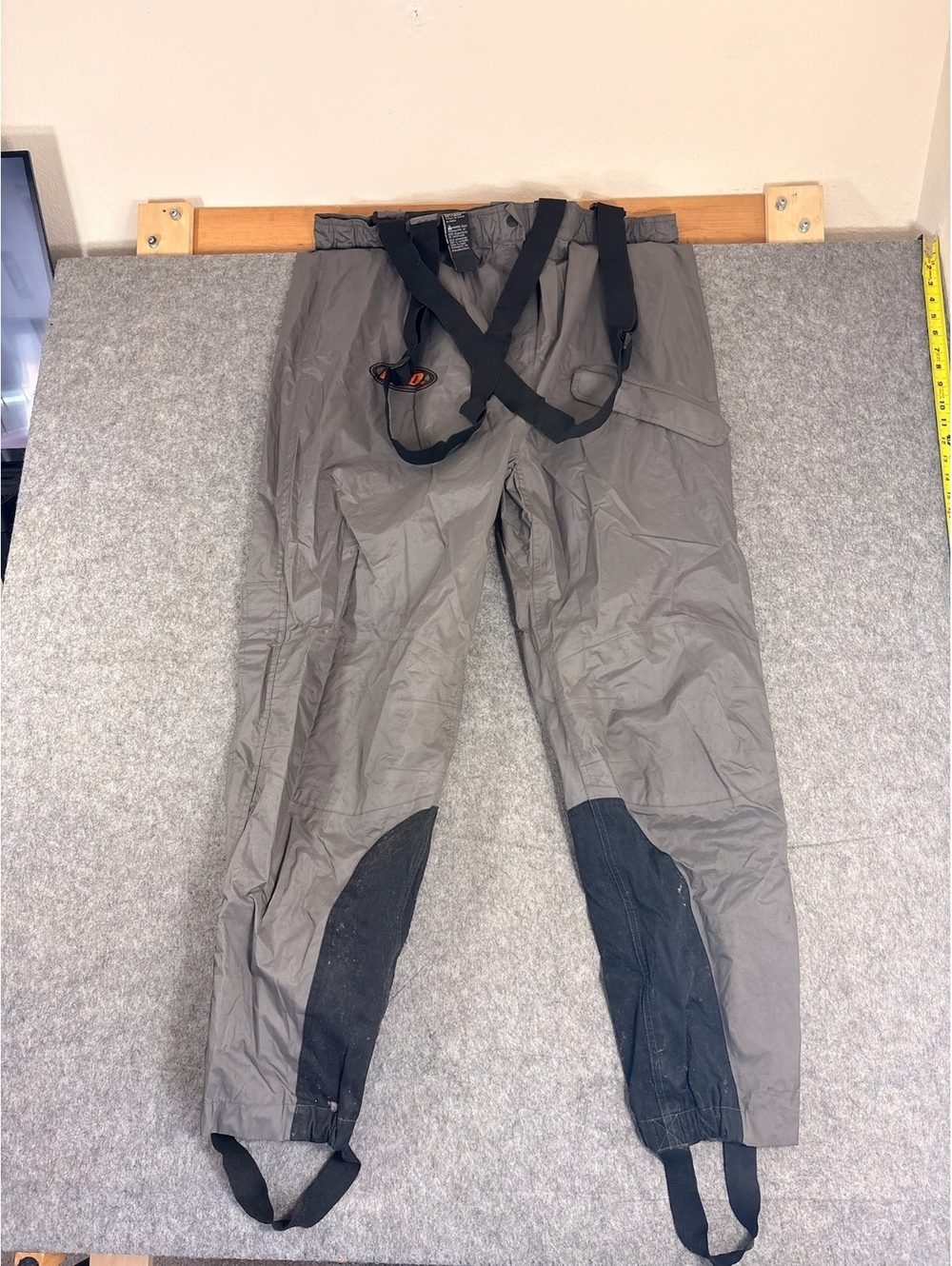 Harley Davidson Waterproof motorcycle gray bib pants size 1W